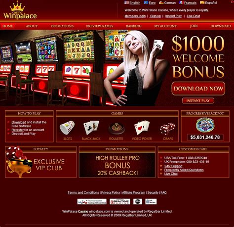 Winpalace Casino Bonus Codes