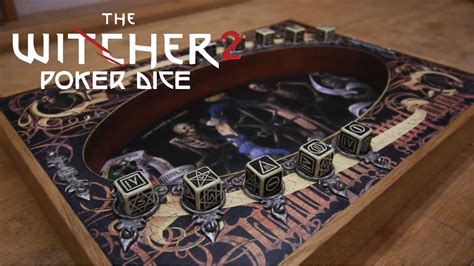 Witcher Dados De Poker Capitulo 2