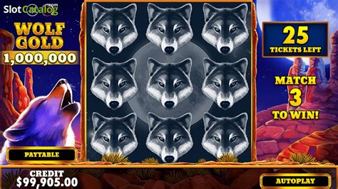 Wolf Gold Scratchcard Netbet