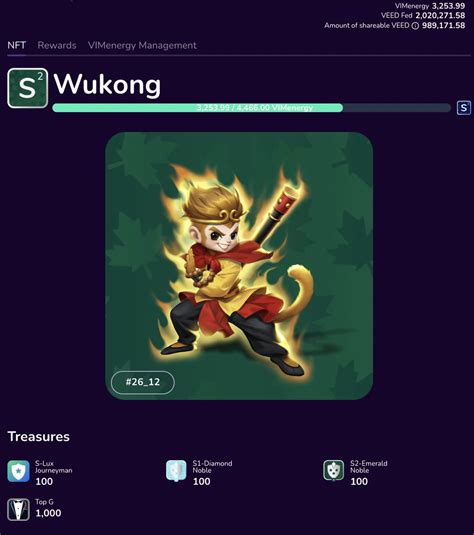 Wukong Treasures Parimatch